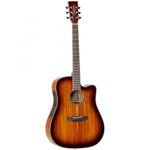 Tanglewood TW5 Koa Autumn Burst Elektroakustinen kitara