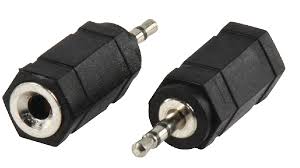 Nedis AC018 2.5mm TRS / 3.5mm TRS naaras adapteri