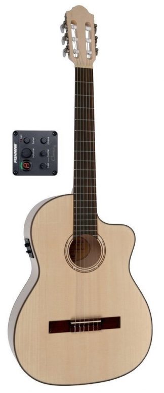 GEWA Pro Natura Silver Samba elektroakustinen klassinen kitara