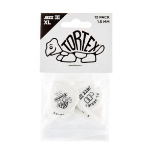 Dunlop Tortex Jazz III XL 1.5mm plektrapakkaus 12kpl