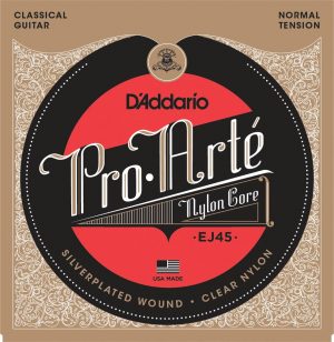 D'Addario EJ45 Pro Arte klassisen kielet 3-pack
