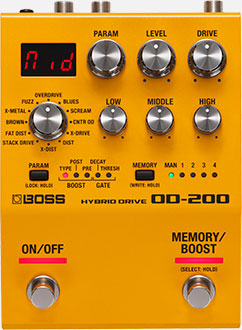Boss OD-200 EXP Hybrid Drive