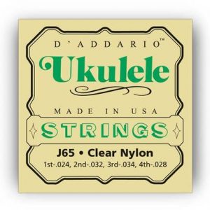 D'Addario J65 Nylon sopraanoukulelen kielet
