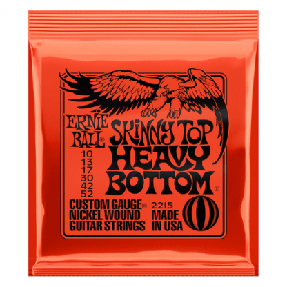 Ernie Ball EB2215 Skinny Top, Heavy Bottom 10-52