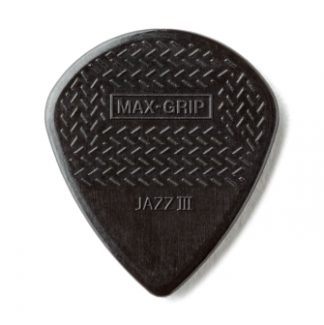 Dunlop Nylon Max-Grip Jazz III Stiffo plektrapakkaus 6kpl