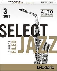 Rico Royal Select Jazz Filed alttosaksofonin lehti 3 hinta/ 1kpl