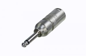 Neutrik NA2MP XLR-uros / 6.3mm TS adapteri