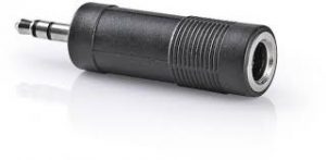 Nedis 3.5mm uros TRS / 6.35mm naaras TRS adapteri