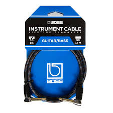 Boss BIC3AA instrumenttijohto kulmaplugeilla 1m