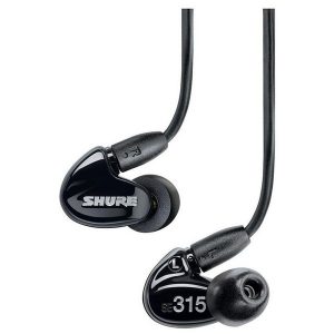 Shure SE315K in-ear kuulokkeet musta