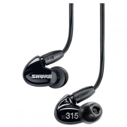 Shure SE315K in-ear kuulokkeet musta