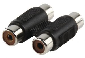 Nedis AC027 RCA-naaras / RCA-naaras jatko adapteri