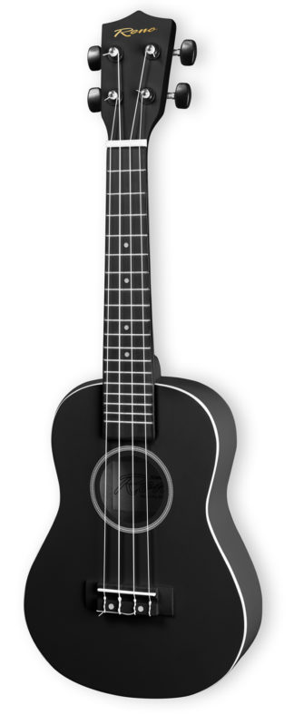 Reno RU300BLK Grand Concert konserttiukulele musta