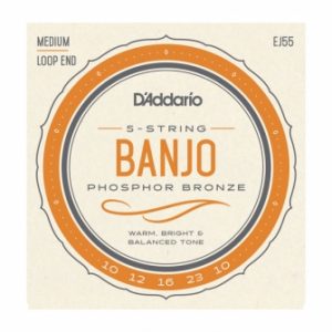 D'Addario EJ55 banjon kielet 10-23