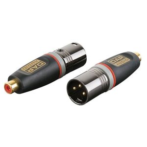 DAP XGA34 XLR-uros / RCA-naaras adapteri