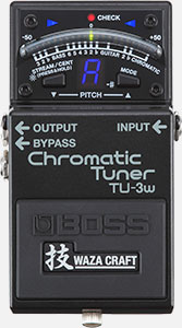 Boss TU-3W Waza Craft Chromatic Tuner