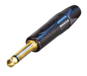 Neutrik NP2X-B 6.3mm TS monoplugi