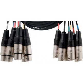 Cordial CML80FM3C 8-kanavan XLR / XLR -viuhka 3m