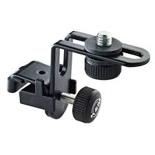 K&M 24030 mikrofonin kiinnitysadapteri rumpuihin