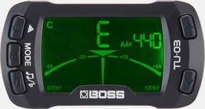 Boss TU-03 Clip-On Viritysmittari & metronomi