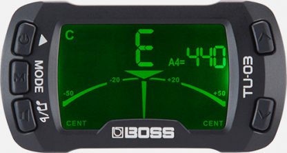 Boss TU-03 Clip-On Viritysmittari & metronomi