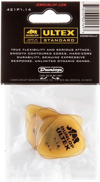 Dunlop Ultex Standard 1.14mm plektrapakkaus 6kpl - Image 2