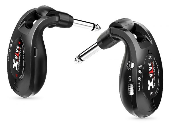 Xvive Audio U2 Digital Wireless Guitar System Black