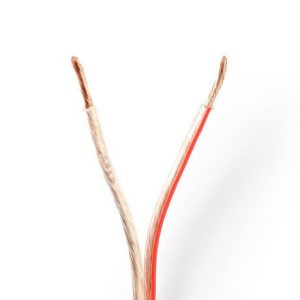Nedis  CAGW2500TR1000 2x2.5mm² kaiutinkaapeli hinta €/m