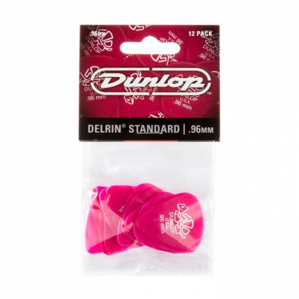 Dunlop Delrin Standard 0.96mm plektrapakkaus 12kpl