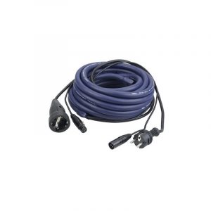 DAP FP05 - Schuko/XLR M - Schuko/XLR F - DMX / Power 6m