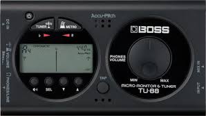 Boss TU-88BK Micro Monitor & tuner