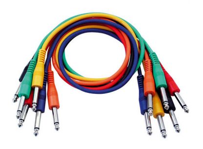 DAP FL1190 6.3mm TS/TS patch cable välijohto 0.9m