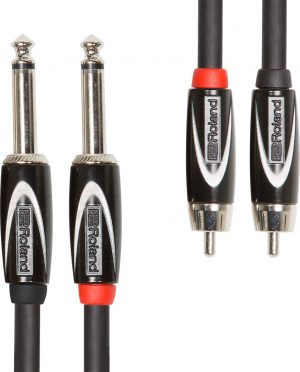 Roland RCC102R28  2 x RCA / 2 x 6.3mm 3m