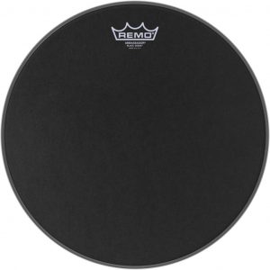 Remo 10"  Black Suede Ambassador