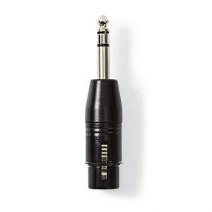 Sweex XLR-naaras / 6.3mm TRS adapteri