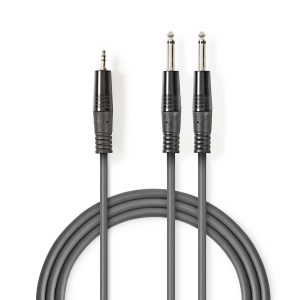 Nedis 3.5mm TRS / 2 x 6.3mm 3m