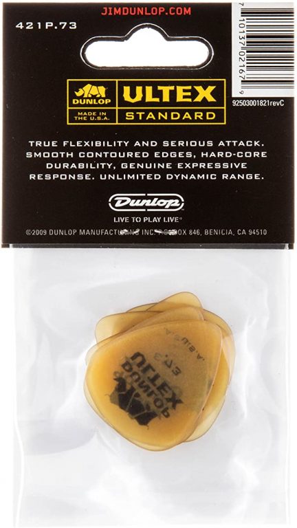 Dunlop Ultex Standard 0.73mm plektrapakkaus 6kpl