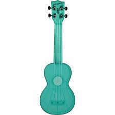 Kala Waterman SWF-BL Fluoerescent Blue Raspberry sopraanoukulele