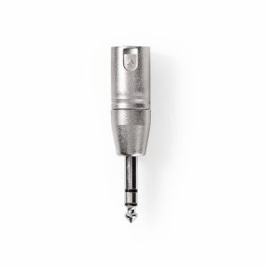 Nedis XLR-uros / 6.3mm TRS adapteri