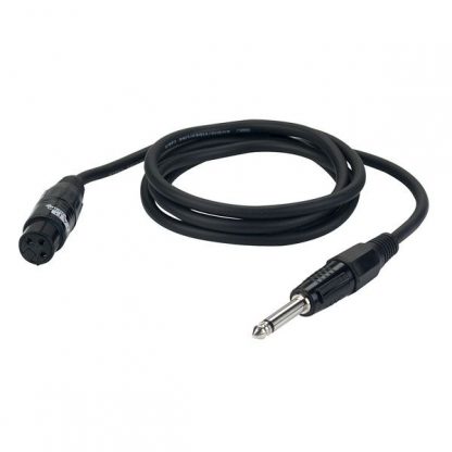 DAP FL026 XLR-naaras / 6.3mm TS 6m mikrofonikaapeli