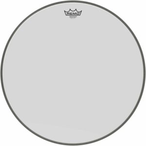 Remo 22" Ambassador Smooth White Bass