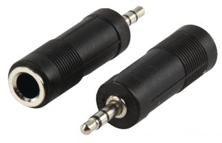 Nedis AC005 3.5mm TRS-uros / 6.3mm TRS-naaras adapteri