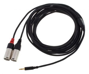 Cordial CFY3WMMLong 3.5mm TRS / 2 x XLR-uros 3m