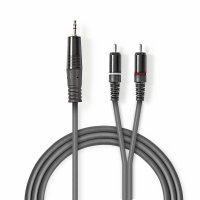 Nedis 3.5mm TRS / 2 x RCA 3m