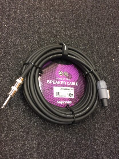 Supreme SCS10 plugi / speakon kaiutinjohto 10m