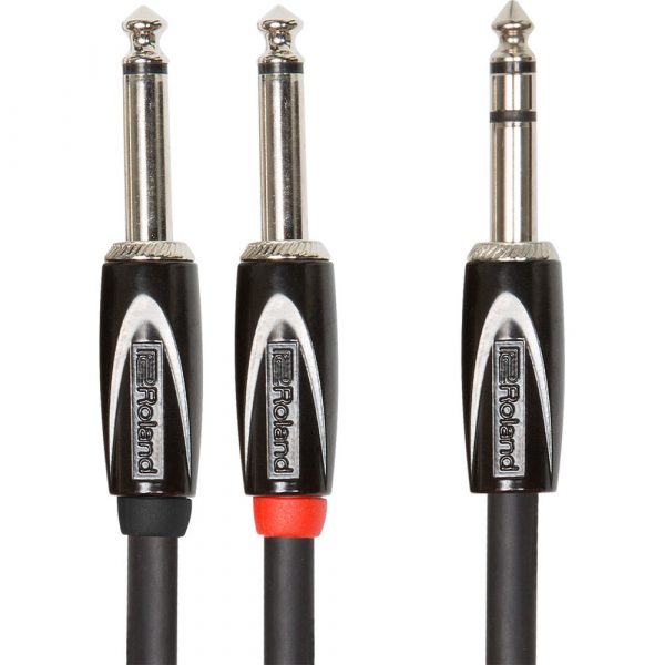 Roland RCC10TR28 6.3mm TRS / 2 x 6.3mm TS 3m - Image 2