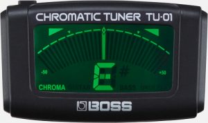Boss TU-01 Clip On kromaattinen viritysmittari