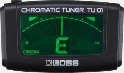 Boss TU-01 Clip On kromaattinen viritysmittari