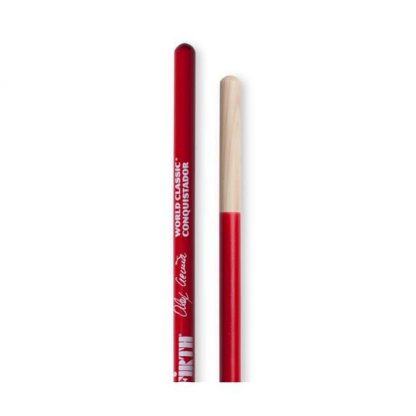 Vic Firth AC Alex Acuna World Classic Conquistador Red Timbale Sticks