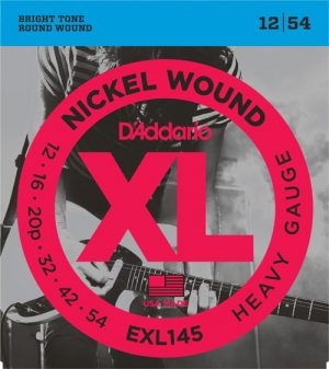 D'Addario  EXL145  sähkökitaran kielet 12-54